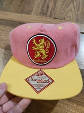 NWT Bioworld Gryffindor House Harry Potter Adjustable Snapback Hat Cap Red