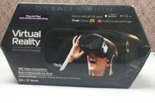 Dream Vision Virtual Reality Smartphone Headset BLACK New Open box ios android