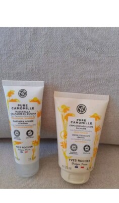 Yves Rocher Maske + Strukturcreme Pure CAMILLE für empfindliche Haut 
