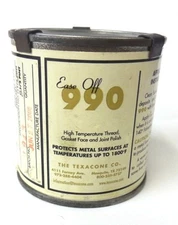 TEXACONE CO. EASE OFF 990, METAL PROTECTS METAL SURFACES UP TO 1800 DEGREES F