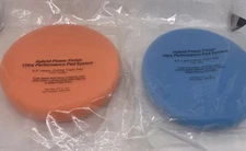 6.5” Orange (Heavy Cutting) & Blue (Light Cutting) Foam Grip Pad auto polish NEW