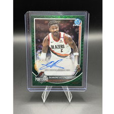 Topps 2025-26 Bowman Chrome Deandre Ayton Green Reptilian Autograph /99