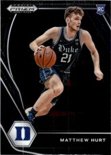 2021-22 Panini Prizm Draft Picks Matt Hurt #34 21856
