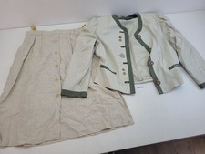 Traditional costume jacket skirt C&A your sixth sense linen Oktoberfest 42/40 #261700