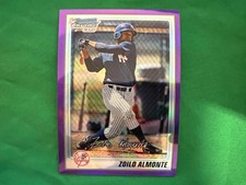 2010 Bowman Chrome Prospects Purple Refractors #BCP148 Zoilo Almonte 175/899