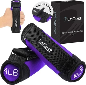 Poids des mains pondérés Straps réglable 1Lb 2Lb 3Lb 4Lb Exercice néoprène