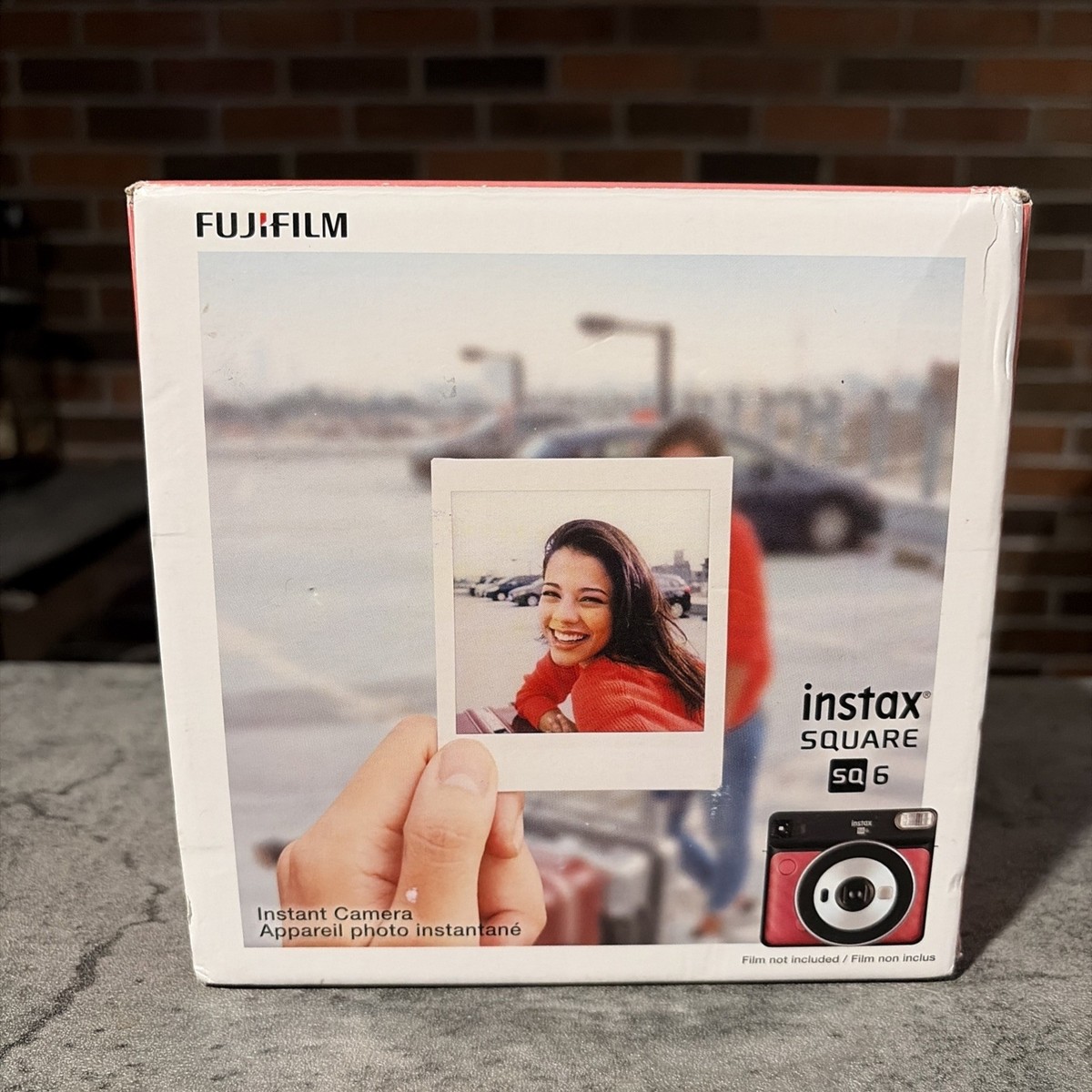 Fujifilm Instax Square SQ6 Instant Film Camera Ruby Red for sale