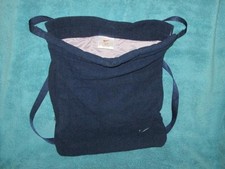NIKE RETRO FABRIC SHOE BAG VERY HARD TO FIND with CARRYING STRAPS  INSET POCKET