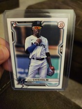 Jazz Chisholm Jr 2021 Bowman Rookie Card #71 Miami Marlins New York Yankees