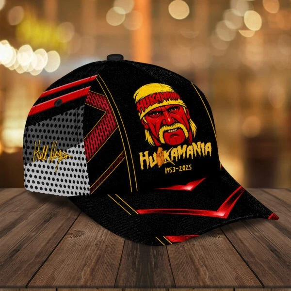 Hulk Hogan Classic Cap, Caphulk hogan caps aop, Hulk Hogan Memory, Gift for Fan