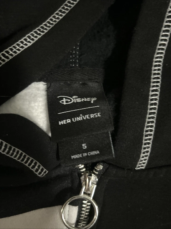 Sudadera con Capucha Her Universe Disney Pesadilla Antes de Navidad Jack Sally Split Talla 5 Foto 2 de 2