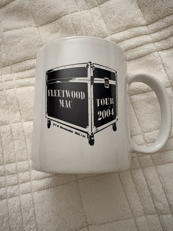 Fleetwood Mac Mug Cup NEW Never Used - Tour 2004 * Stevie Nicks