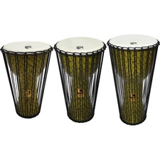 Toca Percussion Talking Djembe Bundle - 8/10/12 inches