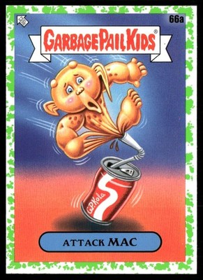 ATTACK MAC 2023 Topps Garbage Pail Kids Booger Green #66A