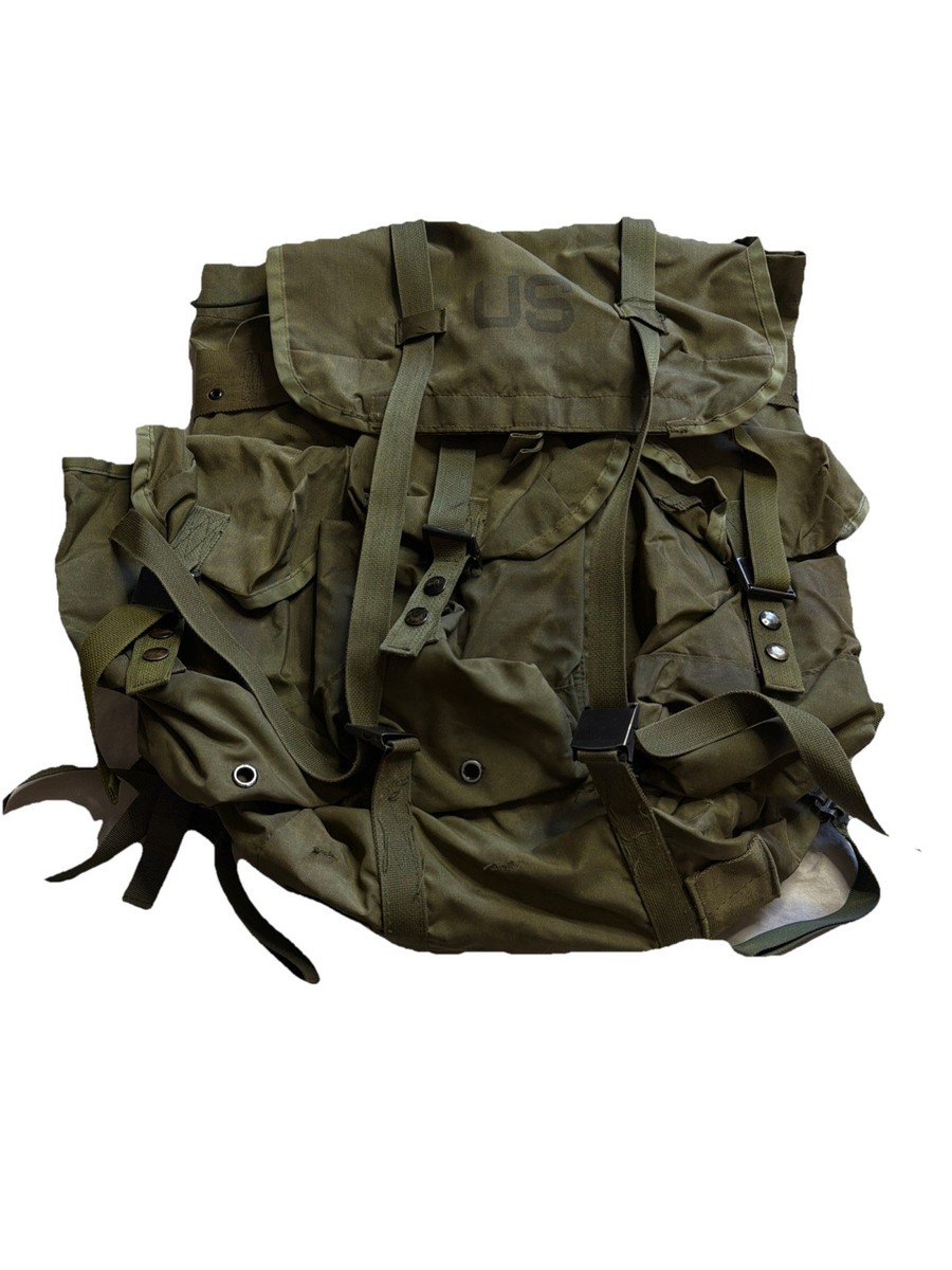 1976 US Army Field Pack Combat Nylon LC-1 Medium Alice Vintage
