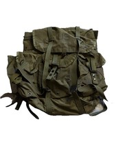1976 US Army Field Pack Combat Nylon LC-1 Medium Alice Vintage Backpack No Frame