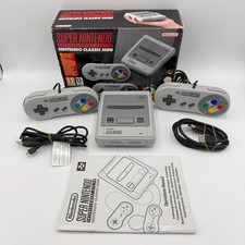 Super nintendo classic mini snes console completa con scatola funzionate