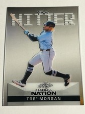 2025 Leaf Baseball Nation TRE MORGAN Tampa Bay Rays Pure Hitter Acetate 8/15