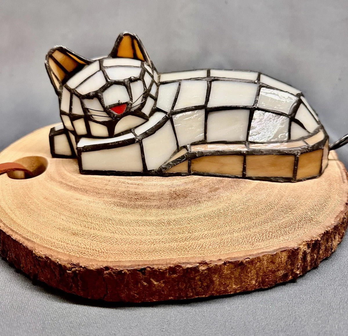 ティファニーイルミネーション猫スタンド ティファニー