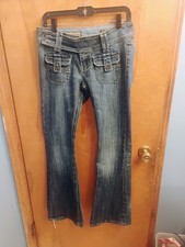 Vintage Vanilla Star Flare Jeans Size 7 Used Great Condition Please Read