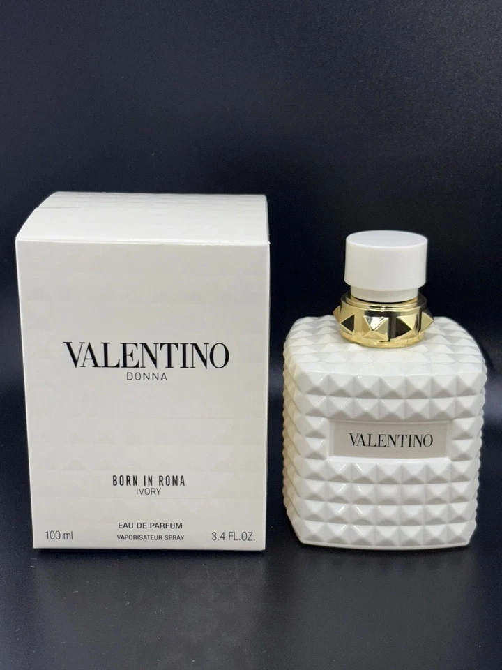 Valentino donna born in roma IVORY EPD 3.4FL OZ sealed pack orginal 100% - Image 1 of 2