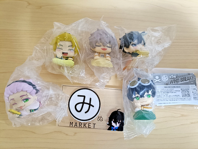 Onemutan WIND BREAKER Vol.2 Complete Set of 5 Capsule toy Gacha