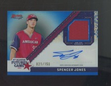 2024 Bowman's Best All-Star Futures Game Blue Spencer Jones Patch AUTO /150