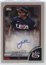 2023 Topps World Baseball Classic Auto Jeff McNeil #AV-JM Auto 3q7