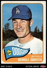 1965 Topps #112 Derrell Griffith Dodgers 4 - VG/EX