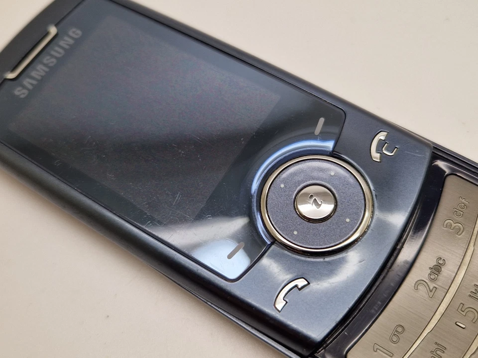 Retro (Working 2026) UNLOCKED Samsung SGH U600 - Crystal Blue Mobile Phone, photo 3 of 5