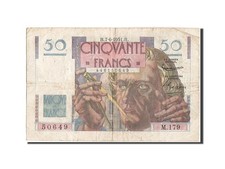 [#208790] Banknote, France, 50 Francs, 50 F 1946-1951   Le Verrier  , 1951, 1951