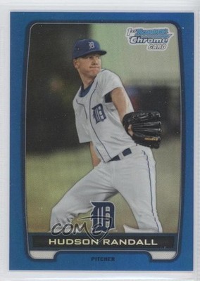 2012 Bowman Draft Chrome Picks Blue Refractor 50/250 Hudson Randall #BDPP69 0l2