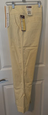 NWT LIZ CLAIBORNE KHAKI PANTS 12 LIZSPORT 31X25 LITE CROP SLACKS HIGH WAIST NOS