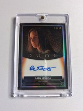 2024 Topps Dune Chrome Auto Wave REBECCA FERGUSON as LADY JESSICA 7/10