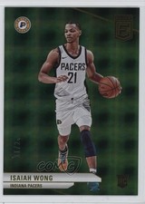 2023 Donruss Elite Rookies Hyper Green International 11/24 Isaiah Wong #241 1p0q
