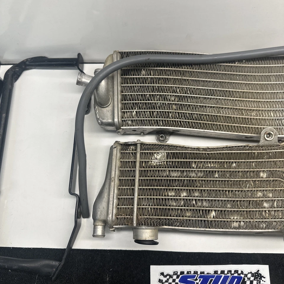 KTM 300XC 2012 radiadores radiador derecho izquierdo con protectores Foto 3 de 4