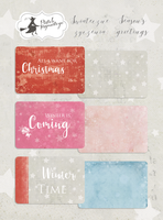 P13 Journaling Karten Scrapbooking Album Notizkarten 3Stk., UrlaubsgrüßE