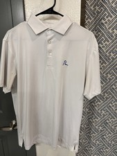 Rhoback Men's Performance Polo White Medium