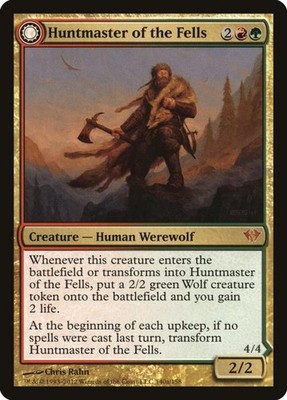 MTG English Huntmaster of the Fells (Ravager of the Fells) NM Normal