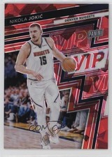 2025 National Convention VIP Gold Pack Red Sparkle Prizm 54/99 Nikola Jokic 16k2