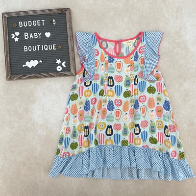 MATILDA JANE Adventure Begins Quiz Me Fruit Tunic Top Size 10