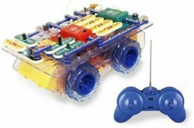 Electronic Snap Circuits RC Snap Rover By Elenco, Operate In The Dark