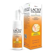 Lacto Calamine Vitamin C Foaming Face wash| Brightens skin & control blackheads