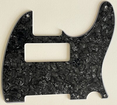4 Ply Black Pearl Pickguard Fit Fender Telecaster Tele  5 Hole P90 Style