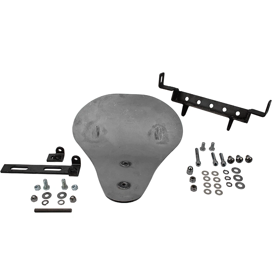 Kit de asiento solo liso Lucky Sucker Raw para Harley Softail FX 00-06 FL 00-14 Foto 3 de 3