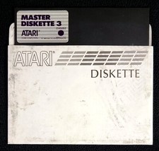Atari Master Diskette 3 DX5052 1983 for 400, ...