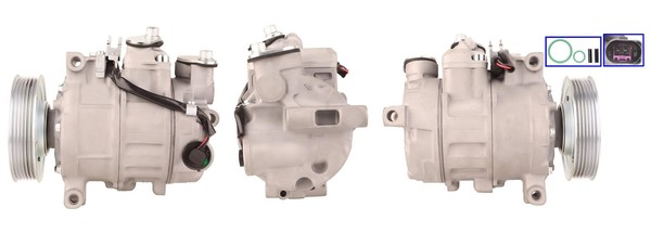 Lucas Kompressor Klimaanlage Passend FüR Audi A4 8E2 B6 8E5 8H7 8HE B7-image