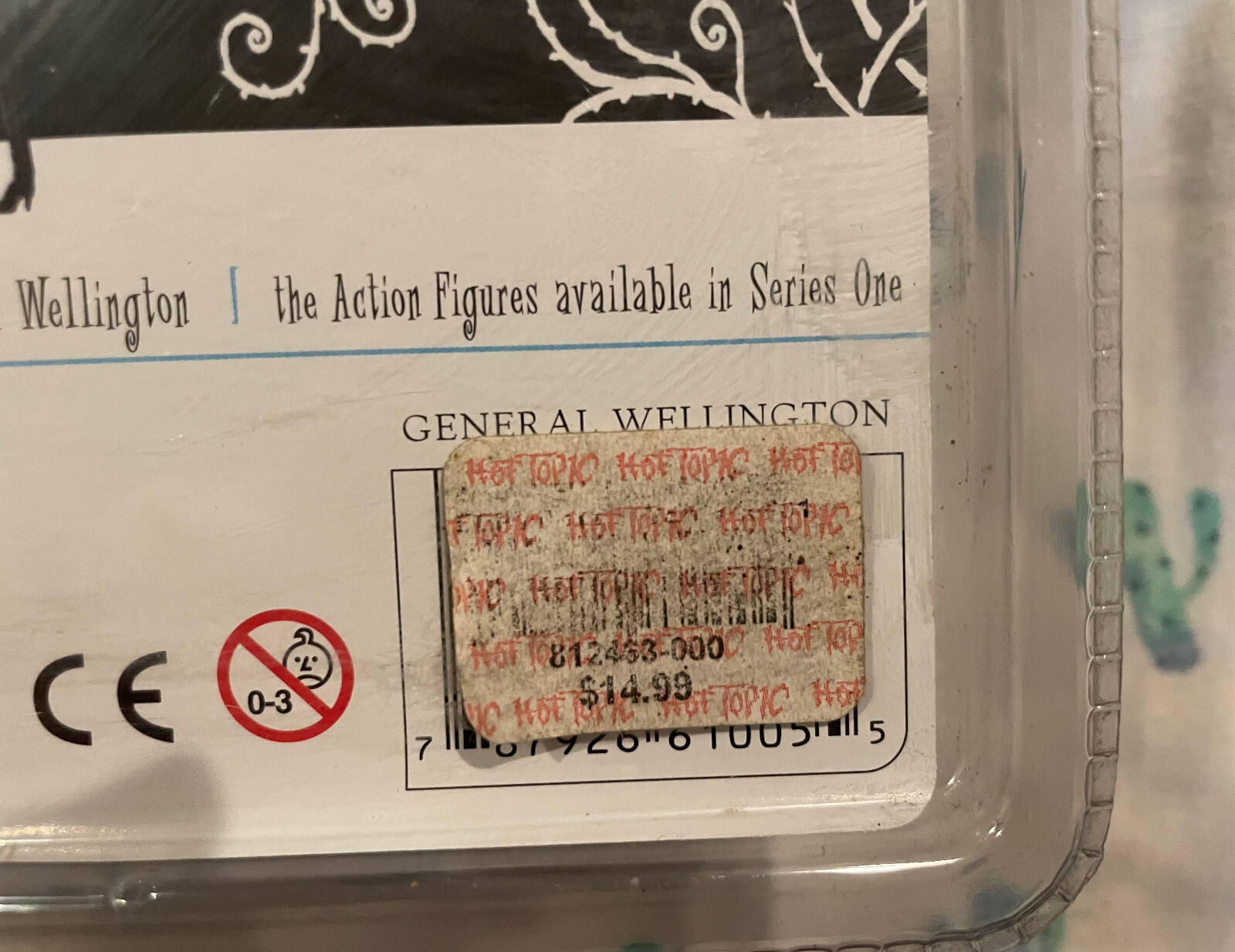 Collectible Corpse Bride McFarlane action figures - General Wellington - NIB