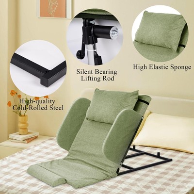 Electric Lifting Bed Backrest 2-80° Adjustable Back Rest Support For Elderly