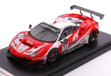 1:43 Scale Model Car Looksmart Ferrari 488 GT3 No.11 24H SPA 2021 KOHM.Z...